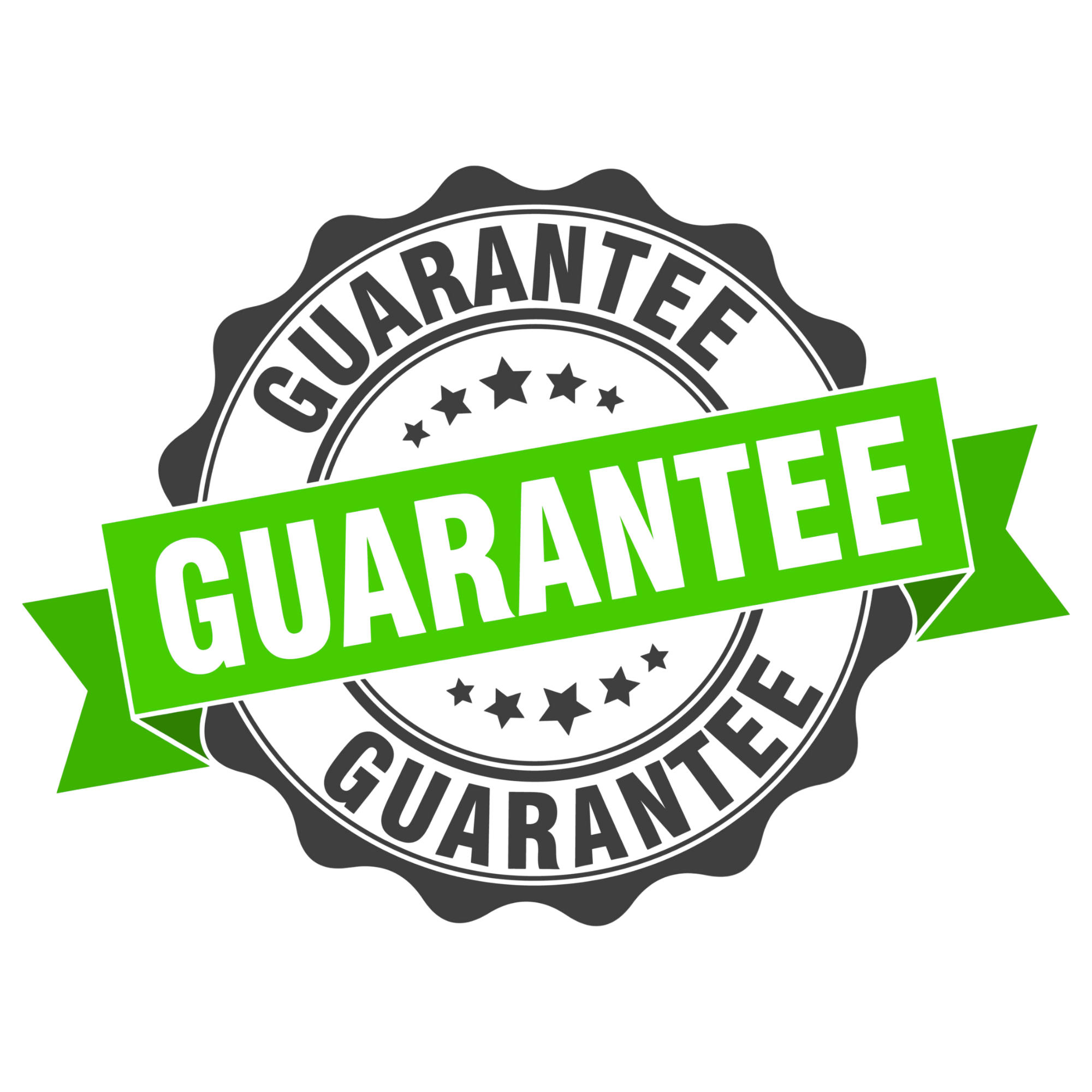 100% Money Back Guarantee Seal